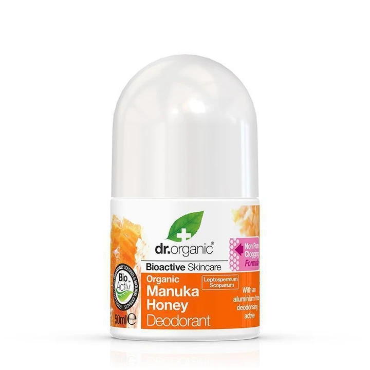 Dr Organic Déodorant Miel de Manuka 50ml Maroc