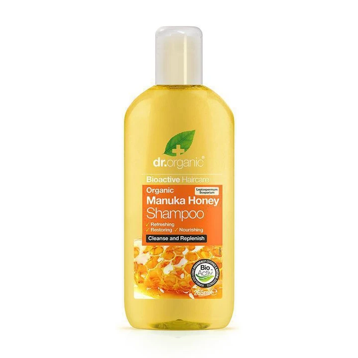 Dr Organic Shampooing au Miel de Manuka 265Ml Maroc