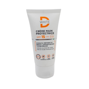 DWHITE Creme Main Protectrice Spf15 50ml Maroc