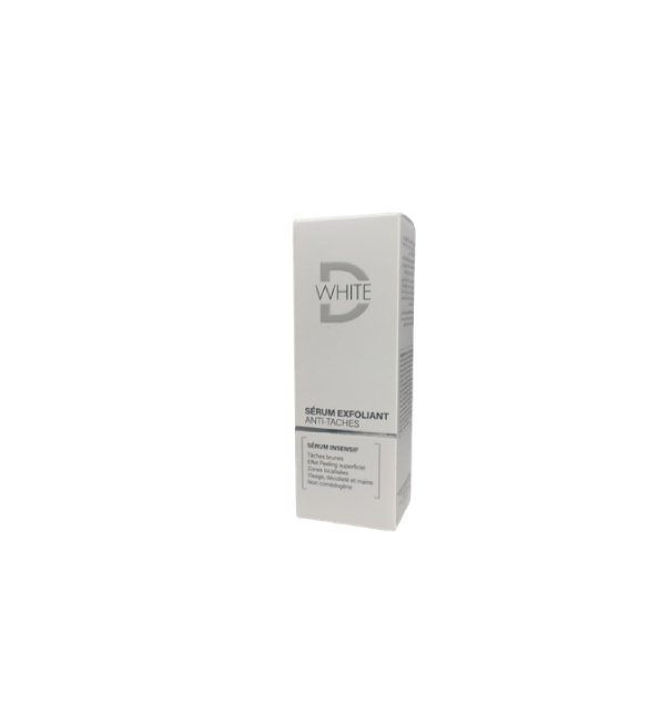DWHITE Sérum Anti Taches Exfoliant 30ml Maroc