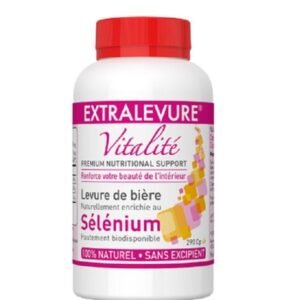 EXTRALEVURE Vitalite Selenium 290 Comprimès Maroc