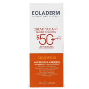 ECLADERM Anti Taches Sun Derm Invisible Spf50+ 50ml Maroc
