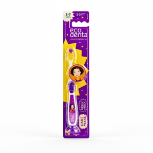 ECODENTA Brosse a Dents Kake Make Kids 3-7 Years Maroc