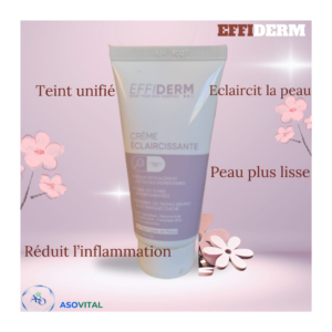 Effiderm Creme Eclaircissante 50ml Maroc