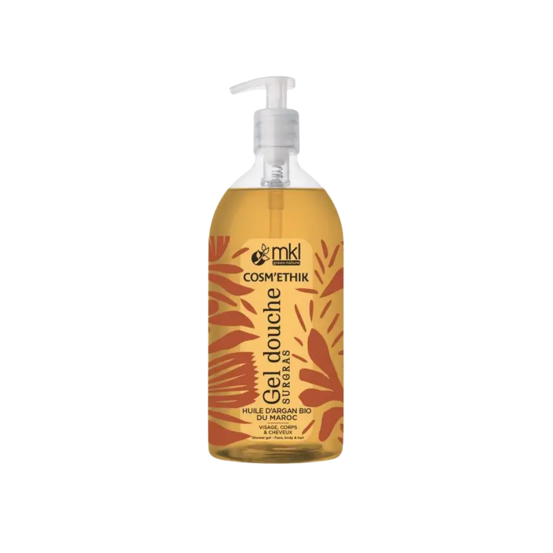 MKL Cosm’ethik Gel Douche Hule D’argan Bio 1l Maroc