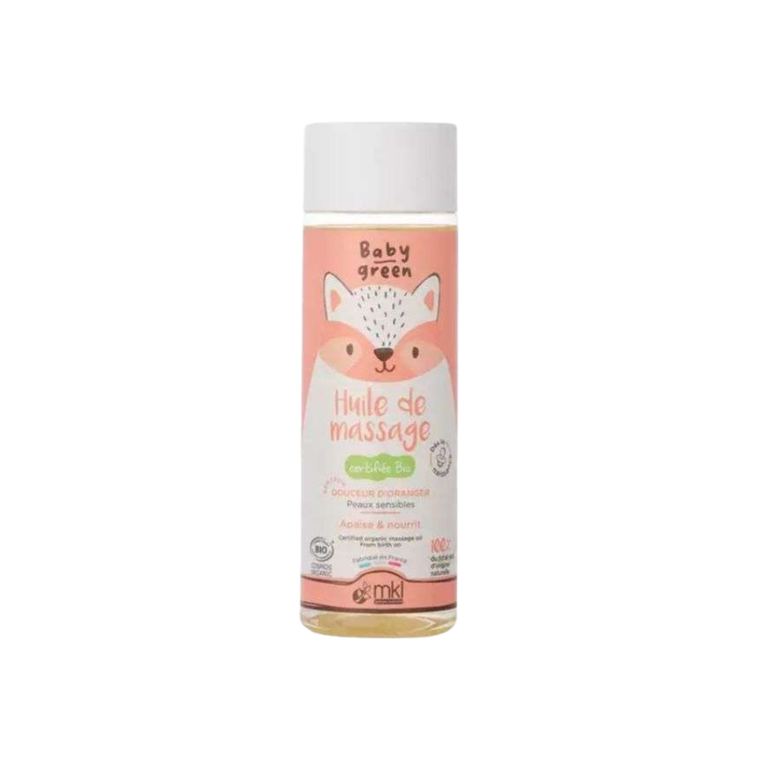 MKL Baby Green Huile de Massage Bio 100ml Maroc