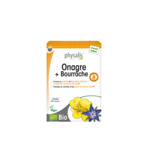 PHYSALIS Onagre+bourrache 60cps Maroc