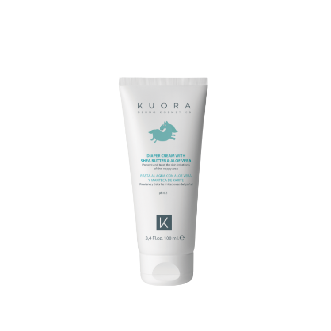 KUORA – Diaper Cream With Shea Butter & Aloe Vera 100ml Maroc