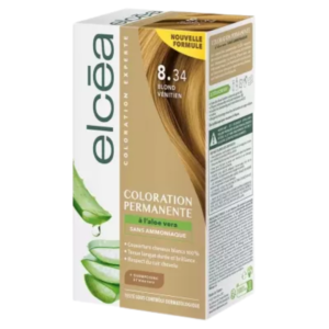 Elcea Coloration Permanente Blond Venetian 8.34 Maroc