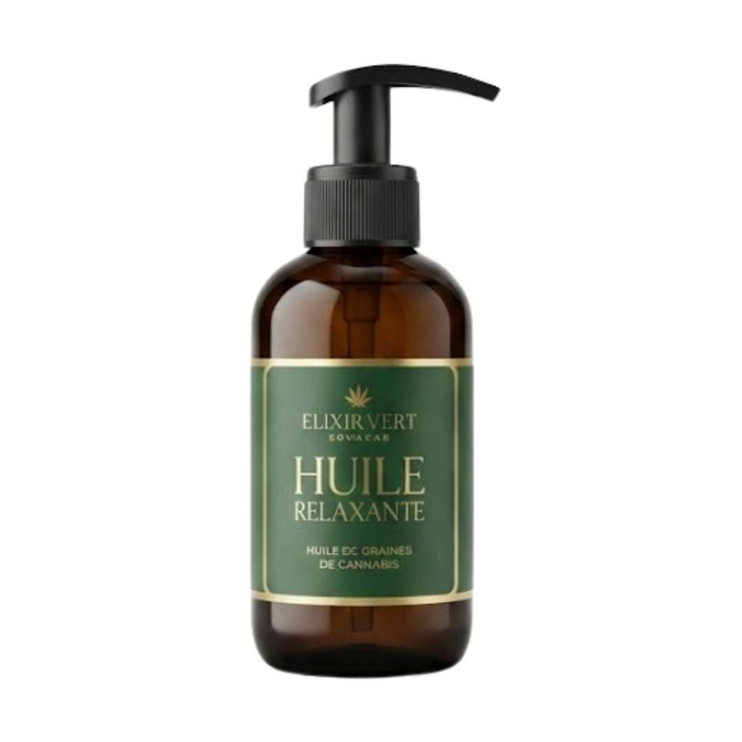 ELIXIR Vert Huile Relaxante 200ml Maroc