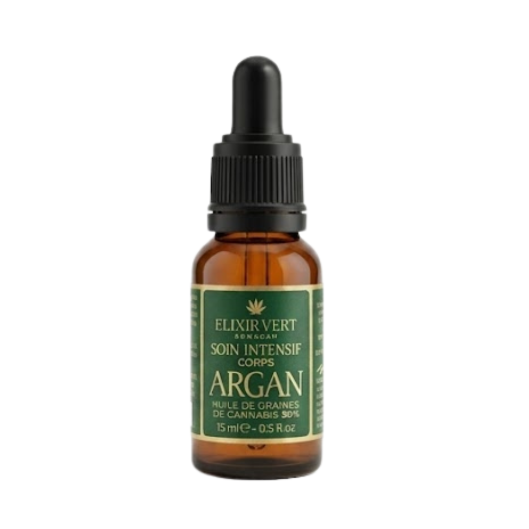 ELIXIR Vert Soin Intensif Corps Argan 15ml Maroc