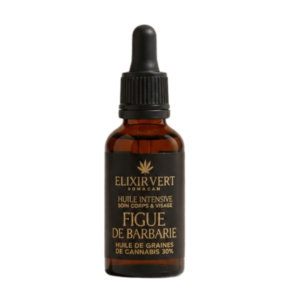 Elixir Vert Soin Intensif Corps & Visage Figue de Barbarie 15ml Maroc