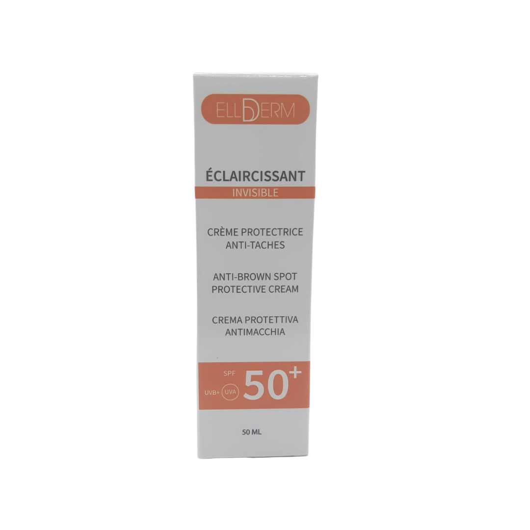 ELLDERM Ecran Invisible Creme Protectrice Spf50 50ml Maroc
