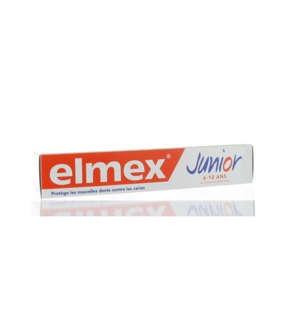 ELMEX Dentifrice Junior 6-12 Ans 75ml Maroc
