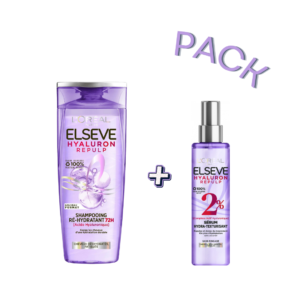 Elseve L’Oreal Paris Elseve Hyaluron Repulp Serum 150ml + Shampooing 200ml Pack Maroc