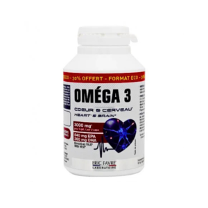 ERIC FAVRE Omega 3 3000mg 120 Gelules Maroc