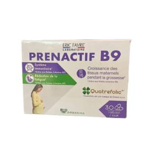 ERIC FAVRE Prenactif B9 30 Capsules Maroc