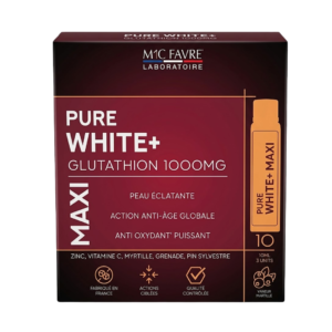ERIC FAVRE Pure White Glutathion 1000mg Maxi 10doses X 25ml Maroc