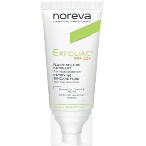 NOREVA Exfoliac Fluide Solaire Matifiant Spf50+ 40ml Maroc
