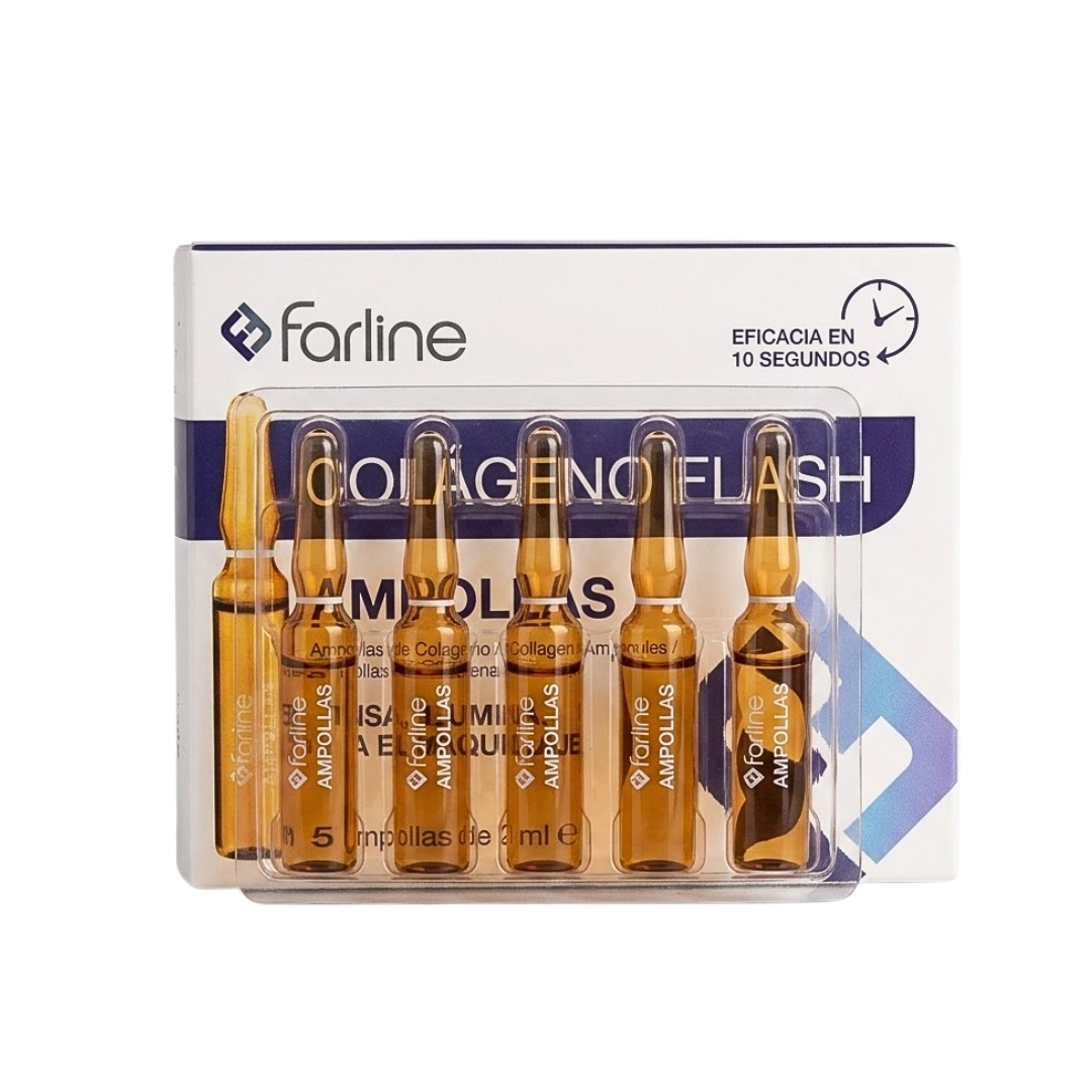 Farline Collagene Ampoules 5 Ampoules X 2ml Maroc