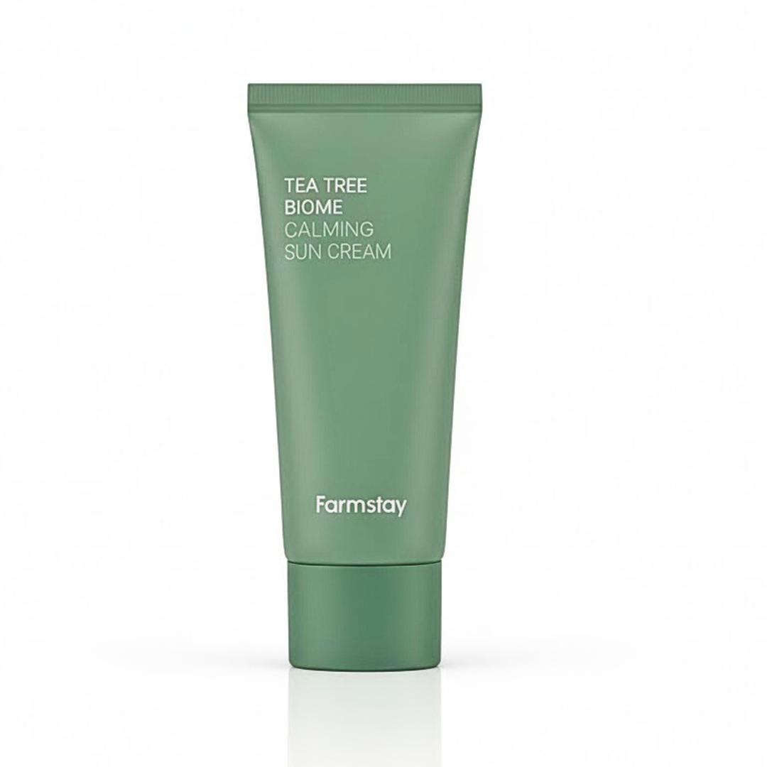 Farmstay Tea Tree Biome Calming Sun Cream 50g Maroc