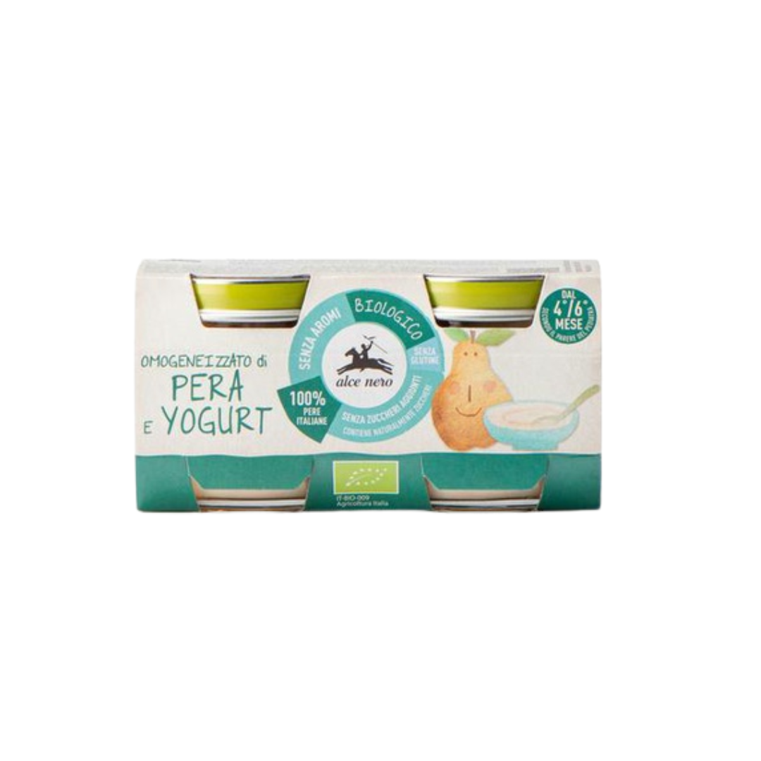 Alce Baby Petit Pot Poire & Yaourt 2*80g Maroc