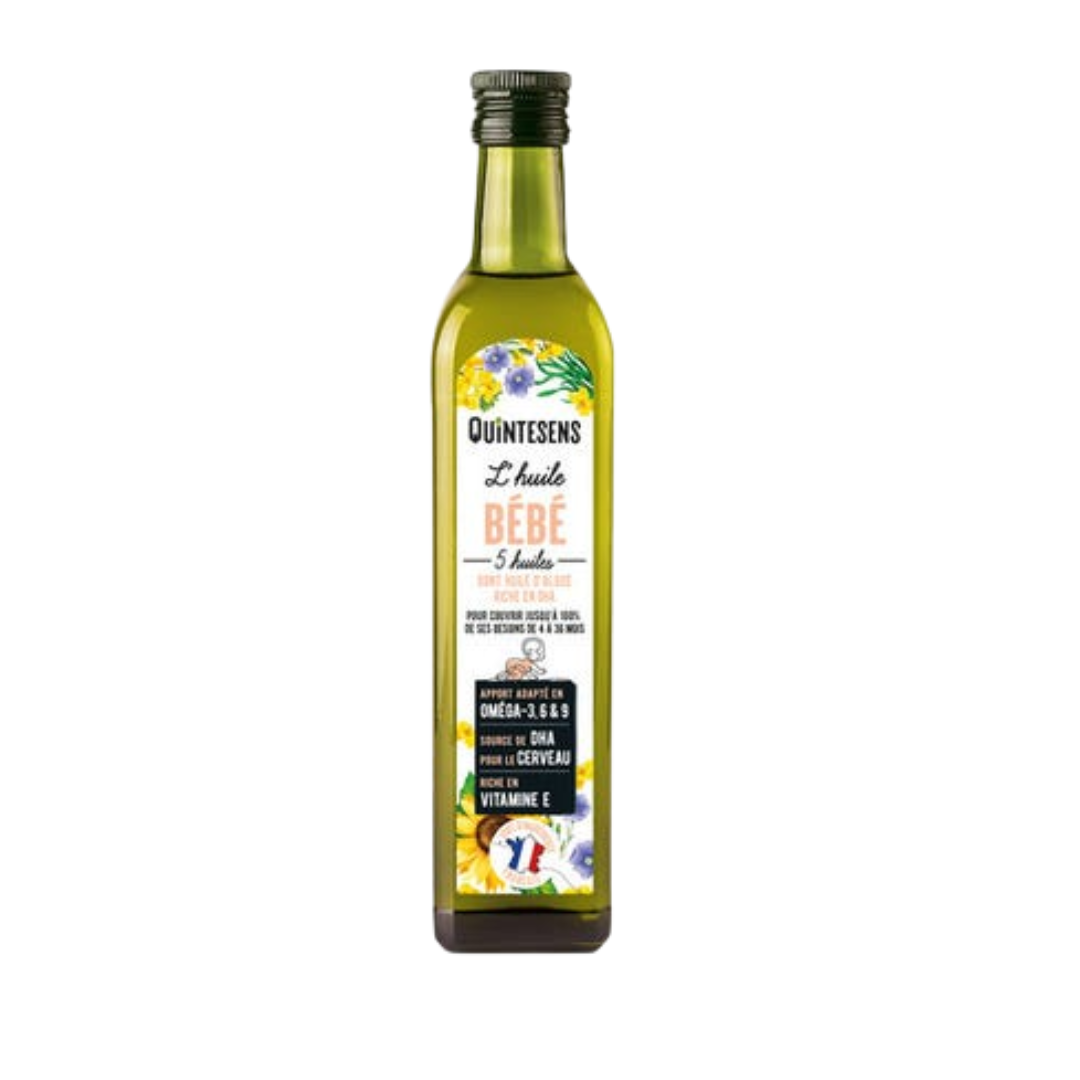 Quintesens Mélange 5 Huiles Bébé 4 à 36 Mois 250ml Maroc
