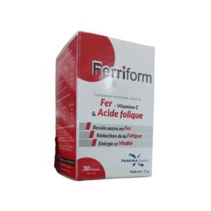 FERRIFORM Fer & Acide Folique 30 Gelules Maroc