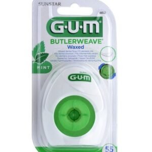 GUM Fil Dentaire Butlerweave Mentholé Ciré Réf1855 Maroc