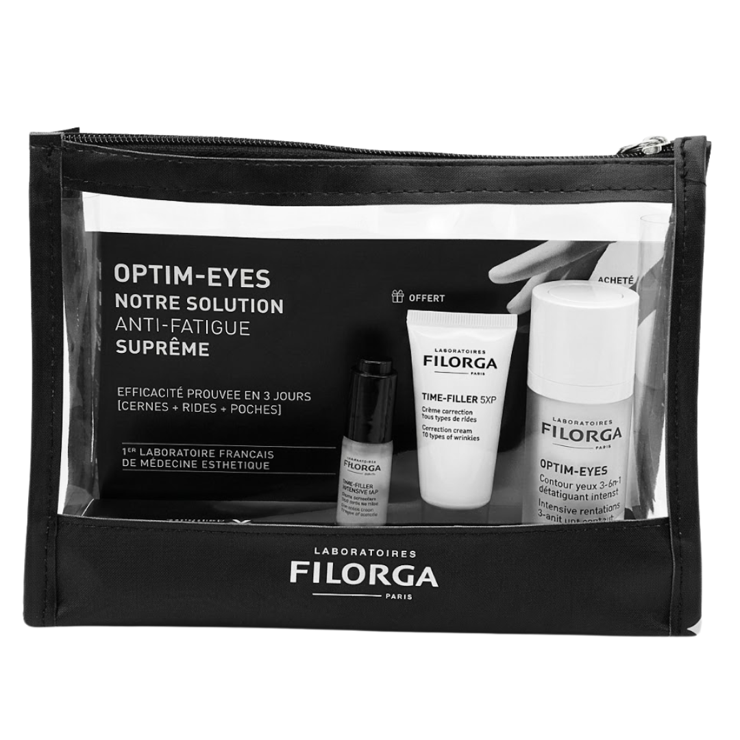 Filorga Optim-Eye 5xp+serum 5xp+creme Correction 5xp Coffret Pack Maroc