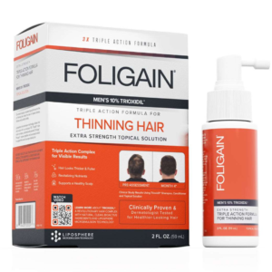 Foligain Triple Action Lotion Trioxidil 10% Homme Maroc