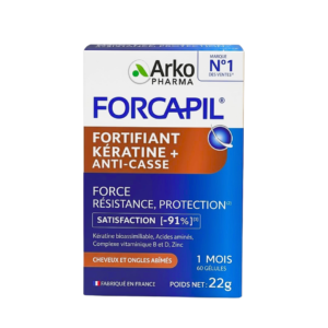 FORCAPIL Keratine+ Anti-Casse 60 Gelules Maroc