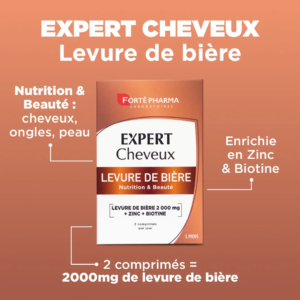 Forte Pharma Expert Levure de bière 56 Comprimes Maroc