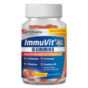 FORTE PHARMA Immuvit’ 4g Gout Mandarine 30gommes Maroc