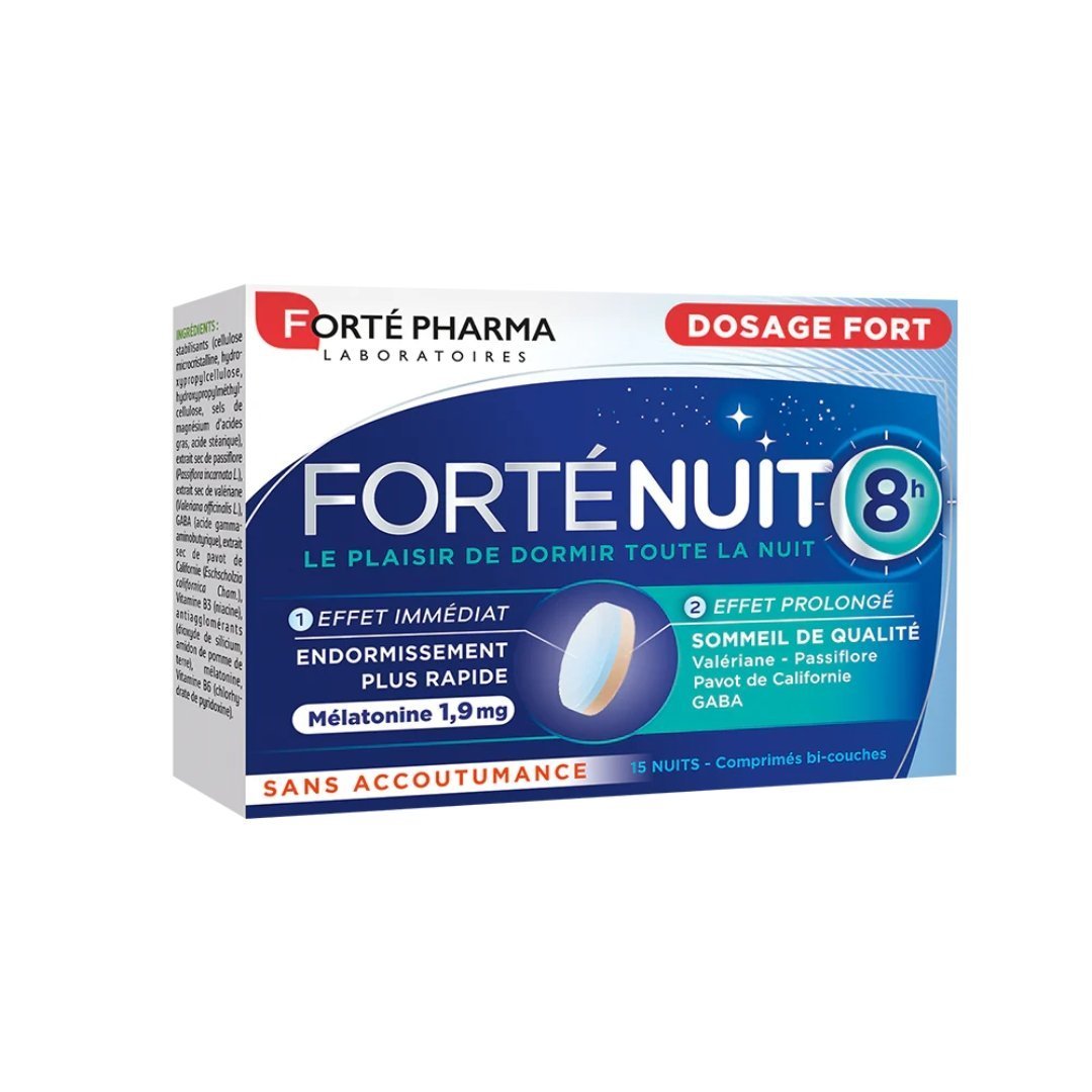 FORTE PHARMA Forte Nuit 8h 30 Comprimes Maroc