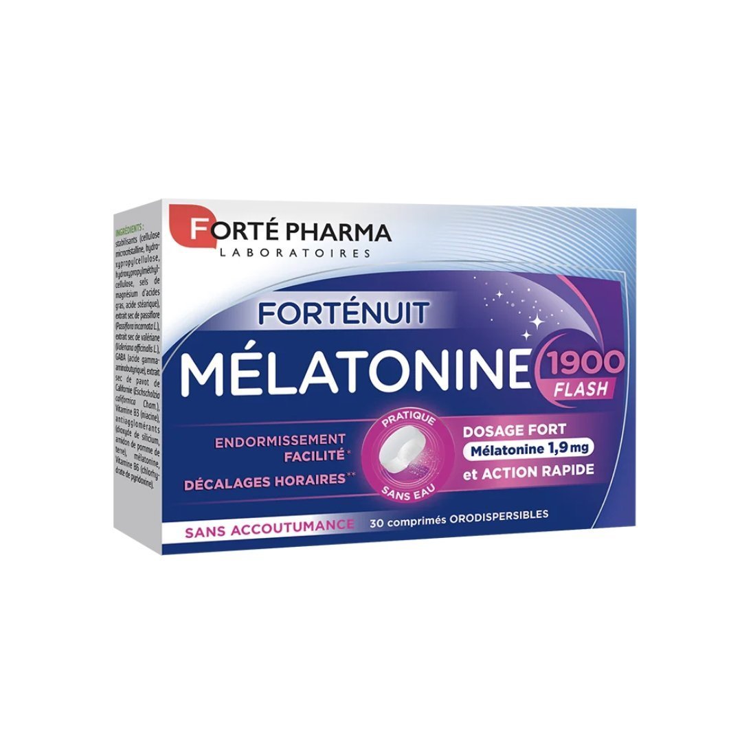 FORTE PHARMA Melatonine 1900 Flash 30 Comprimes Maroc