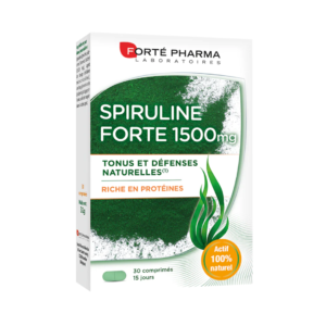 FORTE PHARMA Spiruline Forte 1500mg 30 Comprimes Maroc