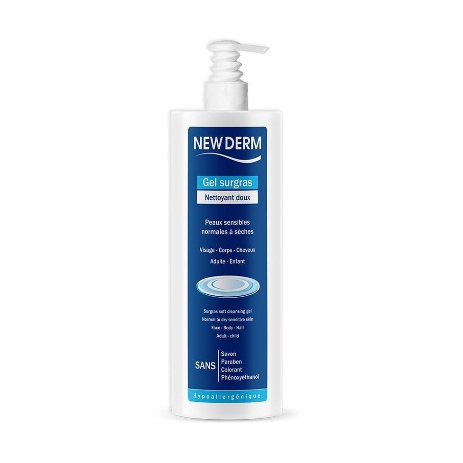 NEW DERM Gel Surgras Nettoyant 500ml Maroc