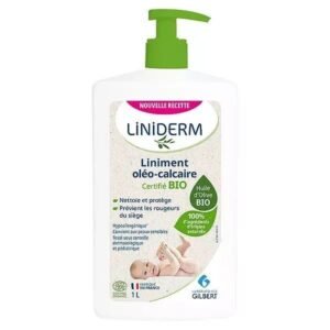 GILBERT Liniderm Liniment Oléo Calcaire Certifié Bio 1l Maroc