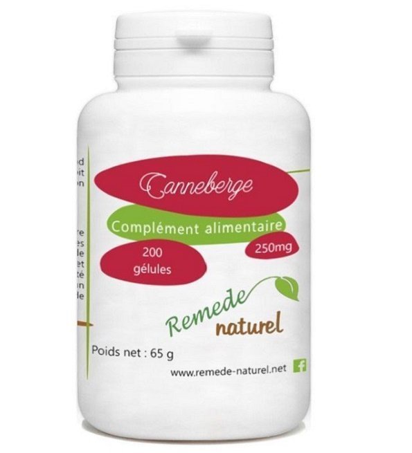 GPH Canneberge 250mg 200gelules Maroc
