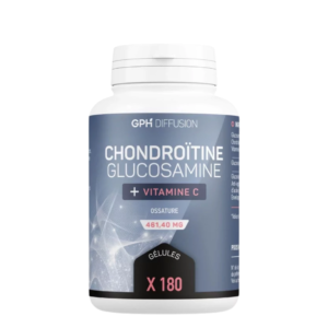 GPH Chondroitine+ Glucosamine + Vitamine C 180 Gelules Maroc