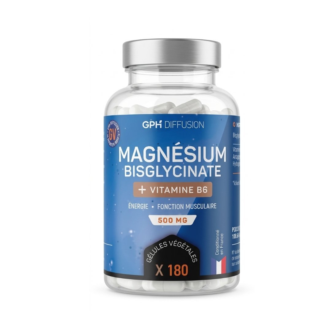 GPH Magnesium Bisglycinate 180gelules Maroc