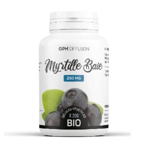 GPH Myrtille Baie 200 Gelules Maroc