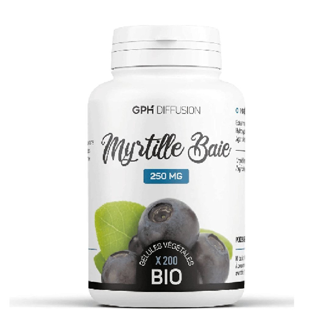 GPH Myrtille Baie 200 Gelules Maroc