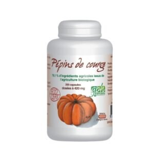 GPH Pepins de Courge 200 Capsules Maroc