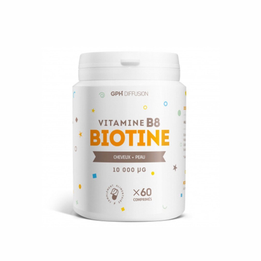 GPH Vitamine B8 Biotine 60 Comprimes Maroc