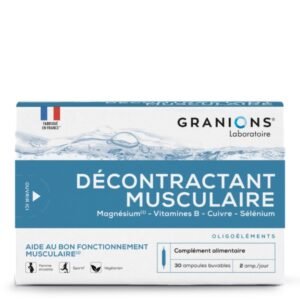GRANIONS Decontractant Musculaire B30 Ampoules Maroc