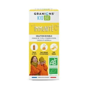 GRANIONS Kids Bio Immunite Sirop 125ml Maroc