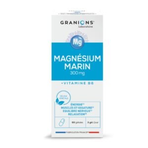 GRANIONS Magnesium Marin 300mg B60 Gelules Maroc