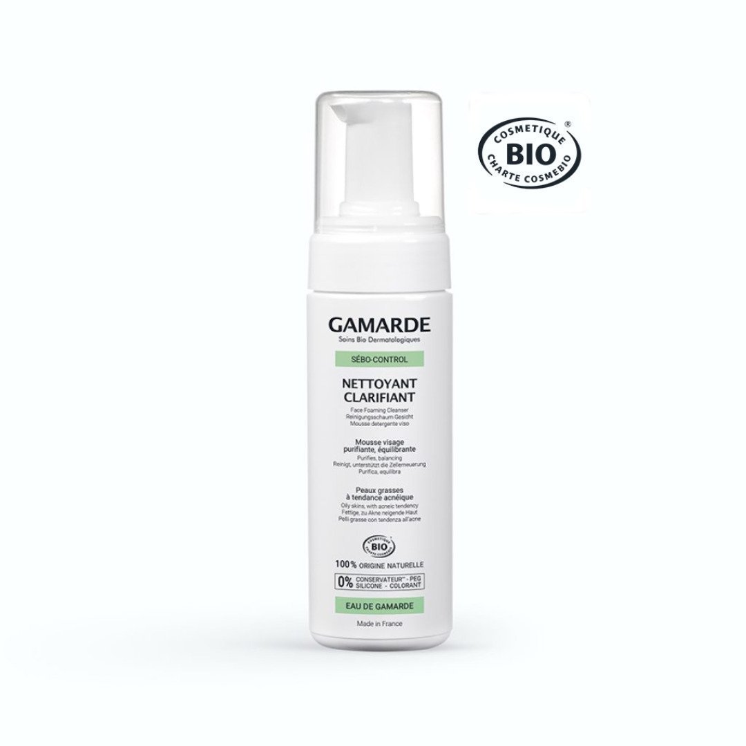 GAMARDE Mousse Nettoyante Clarifiante 160ml Maroc